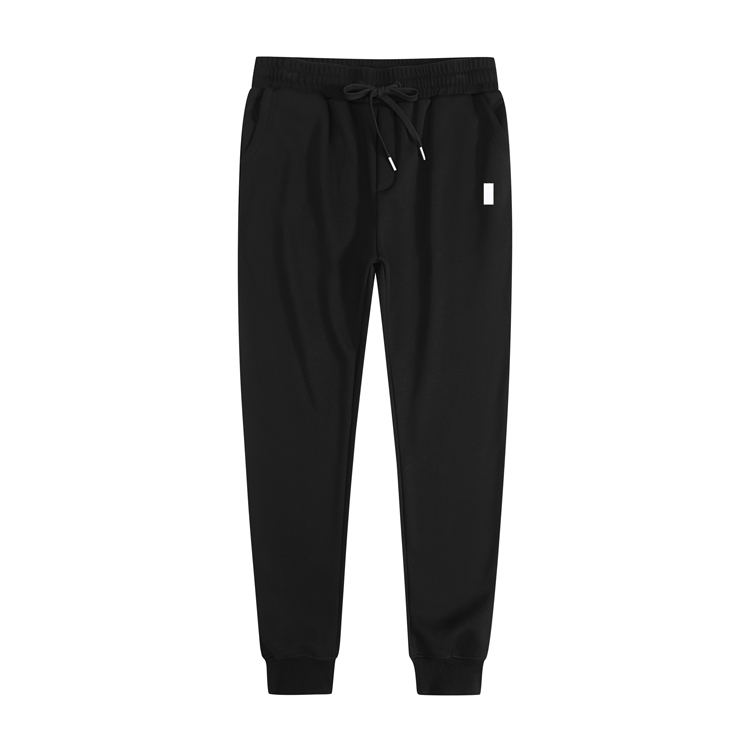 thumbnail for Paul's new men's fleece thickened slacks polo cotton versatile sweatpants corched small leg long pants