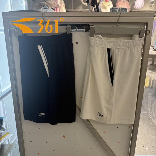 361度女士速干凉爽运动五分短裤