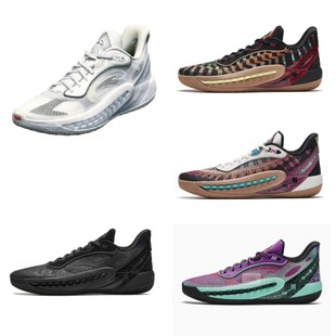 安踏狂潮6PRO氮科技虎斑 捕梦耐磨防滑专业实战篮球鞋112431111