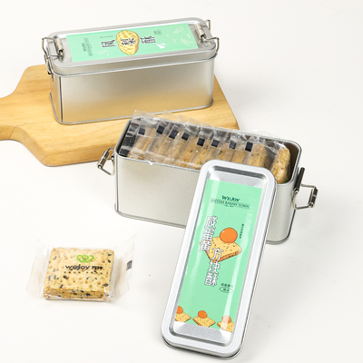 长方形滑扣马口铁铁盒凤梨酥包装