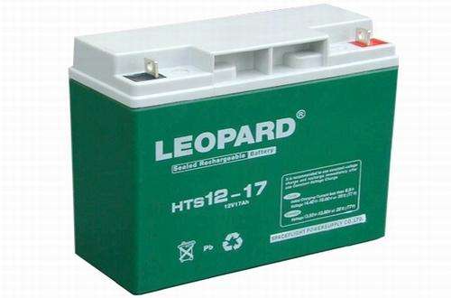 美洲豹蓄电池 HTS12-17 12V17AH电池 UPS免维护计算机 电源专用