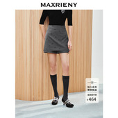 短裤 25春浅春系穿搭收腰修身 绣花包臀裙裤 女 SGPR