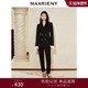 裤 子西裤 高级气质感女装 MAXRIENY精致都市宫廷军装 修身 显瘦