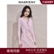 主题纪念款 MAXRIENY浪漫荷叶边华丽烫钻外套收腰显瘦小衫