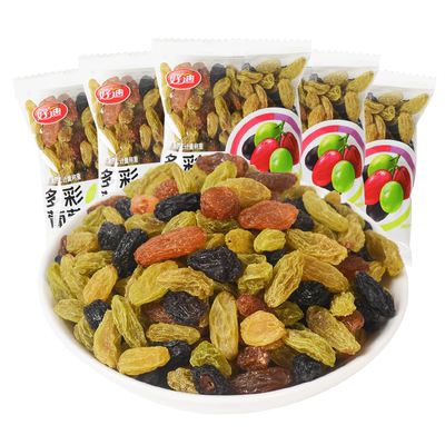 好迪食品多彩葡萄干20包