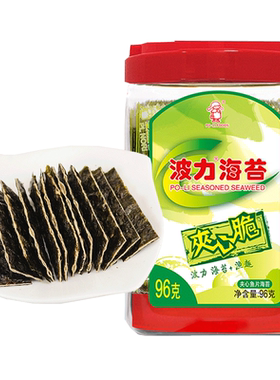 波力海苔夹心脆80g桶装