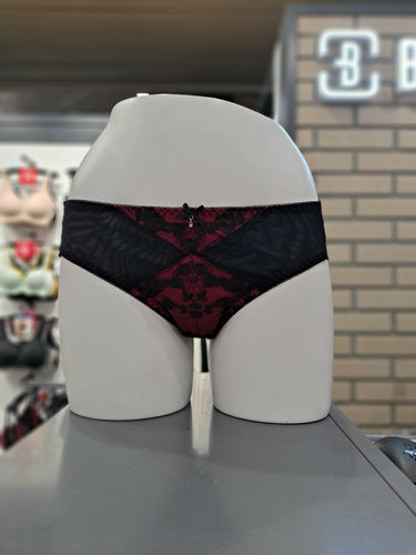 新款复古法式蕾丝三角内裤女