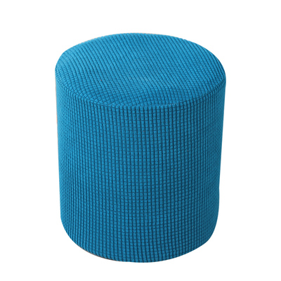 圆凳子套罩正方形通用全包实木沙发换鞋小凳子套罩圆形加厚北欧风