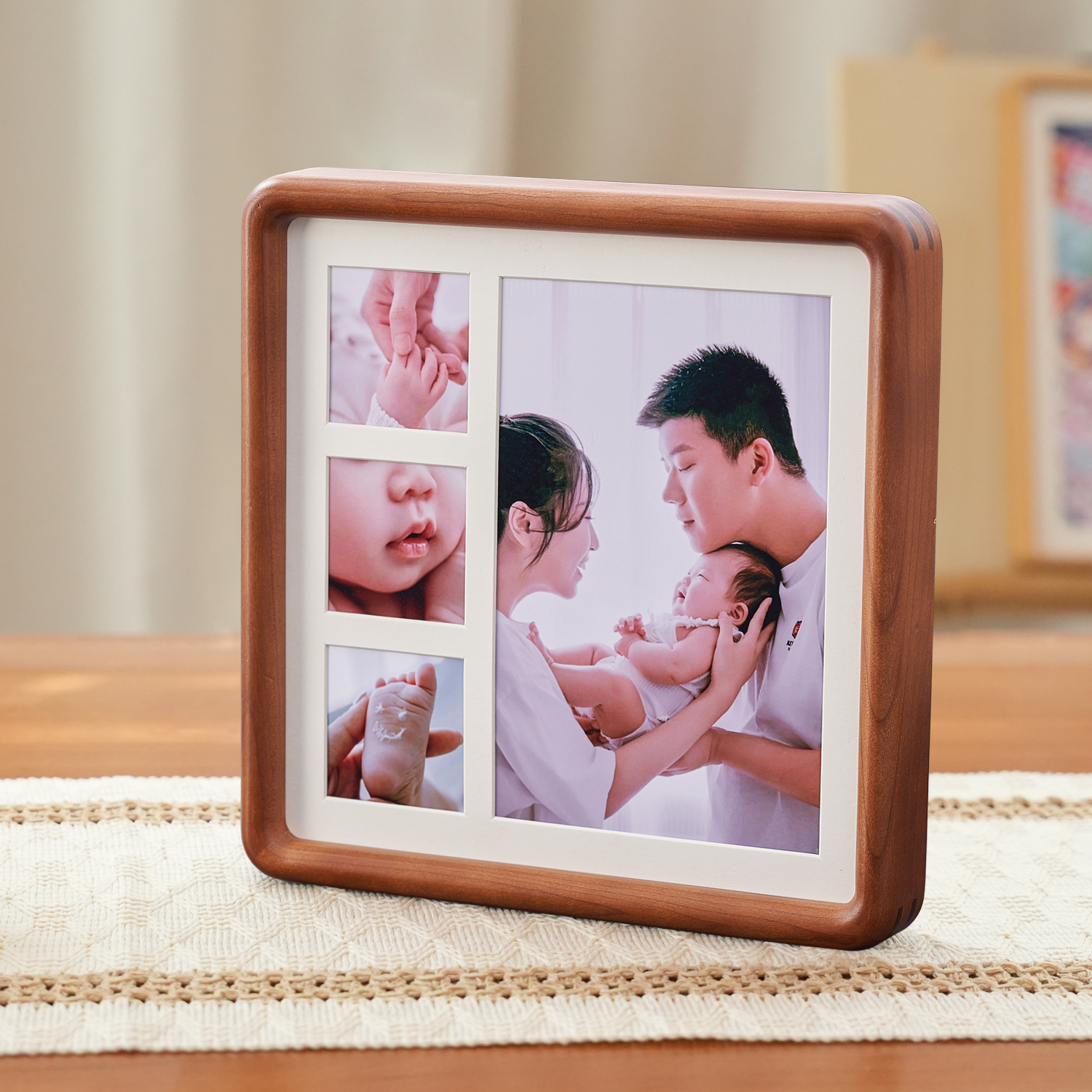 方形圆角相框摆台实定制照片创意