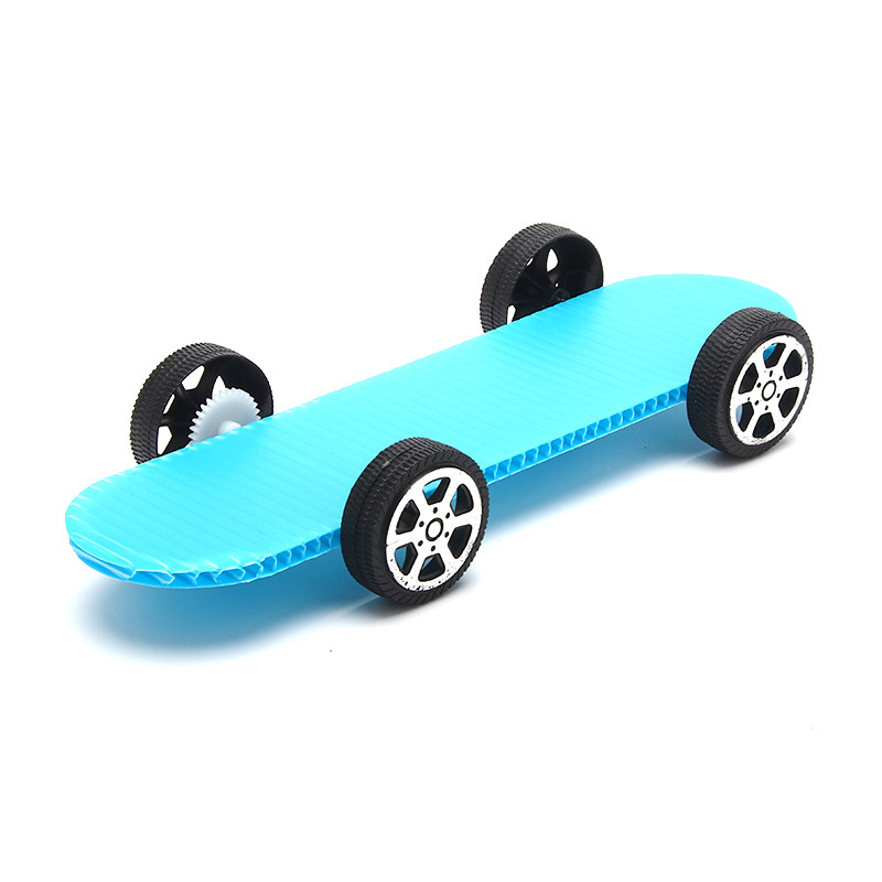 초등 및 중등 학교 학생 DIY 수제 재료 패키지 어린이 스쿠터 기술 소규모 생산 소규모 발명 과학 실험 교육 보조 장치