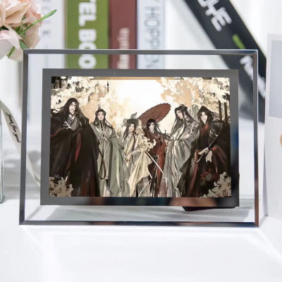 送生日礼物diy周边相框礼花城谢怜透明朋友天官赐福水晶照片定制