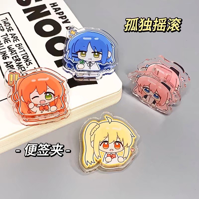 动漫孤独摇滚胸针后藤一里手帐pp