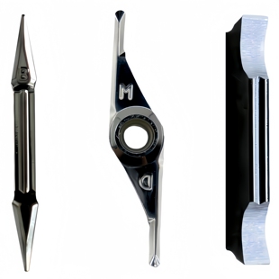 数控木工钨钢单刃弯月车刀 木珠刀 木球刀 半圆车刀 切断刀