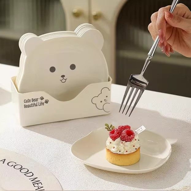 吐骨头盘碟日式家用创意塑料餐桌放菜骨碟吐骨碟收纳小盘子垃圾盘,餐饮具,餐用托盘,淘宝优惠券,粉丝福利购,淘宝优惠卷