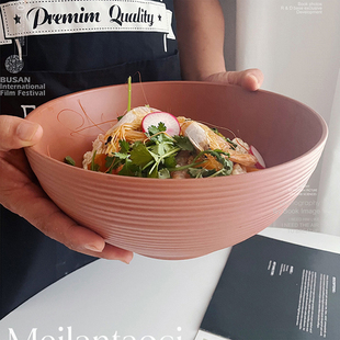 【高级感哑光螺纹超大碗】水煮肉片麻辣香锅小龙虾酸菜鱼汤盆瑕疵