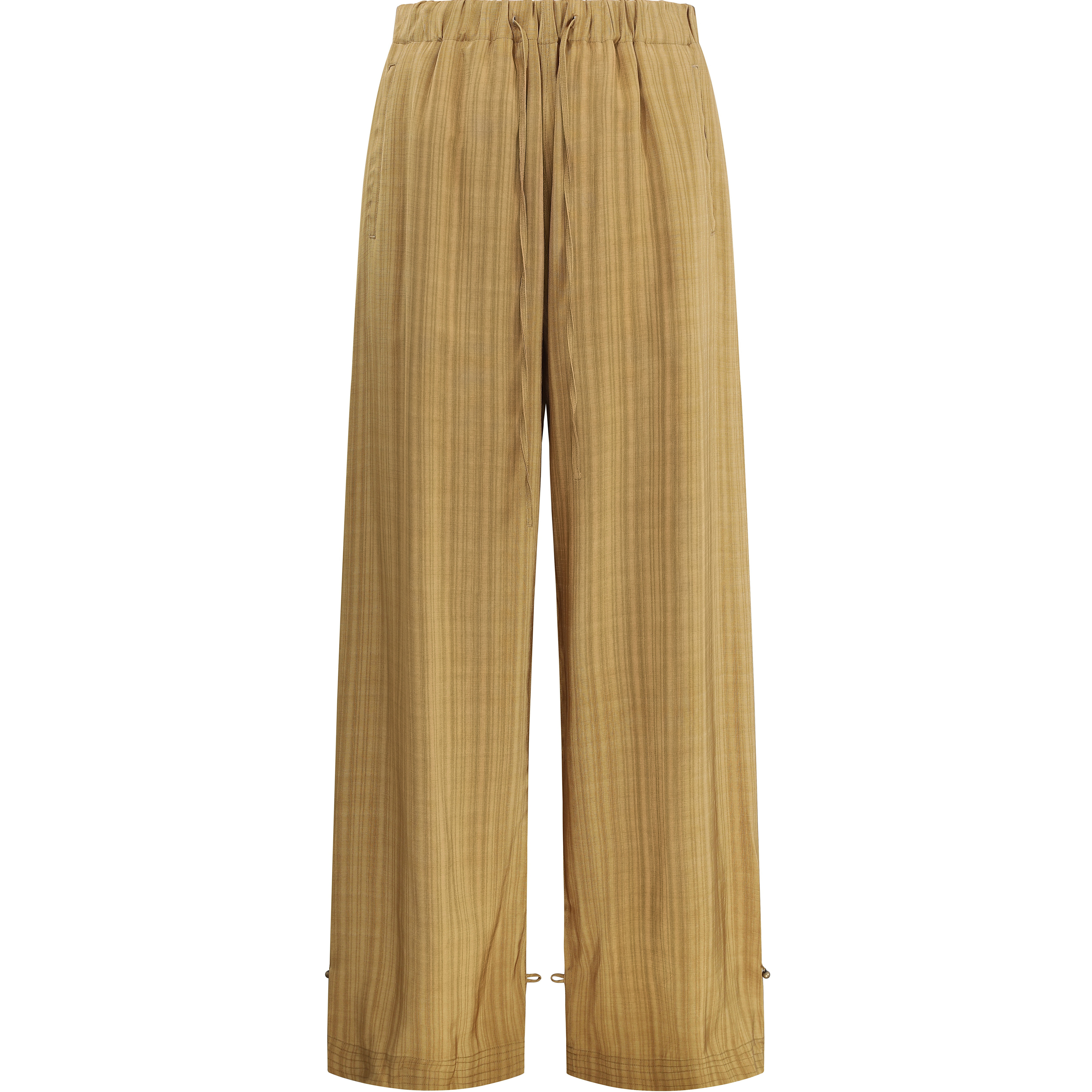 Samuelguiyang | 25早秋芥末黄纹路时装裤