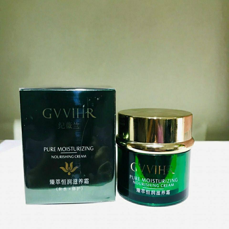 明兰本草纪薇兰臻萃恒润滋养霜50g 补水温和舒缓面霜护肤品正品
