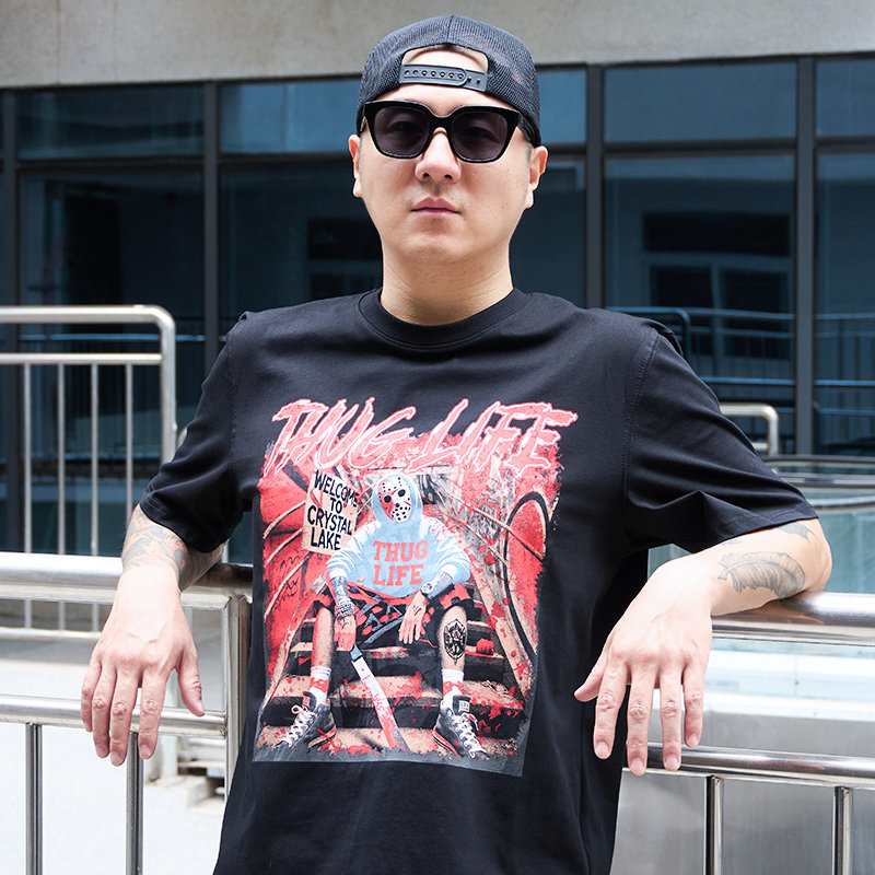 核爆炸黑色星期五匪帮暗黑风t恤