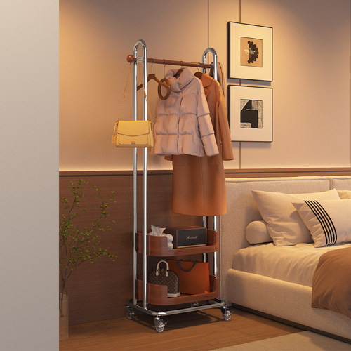 a生衣帽架2025新款卧室落地家用