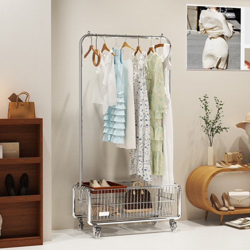 a生服装店专用展示架不锈钢衣架