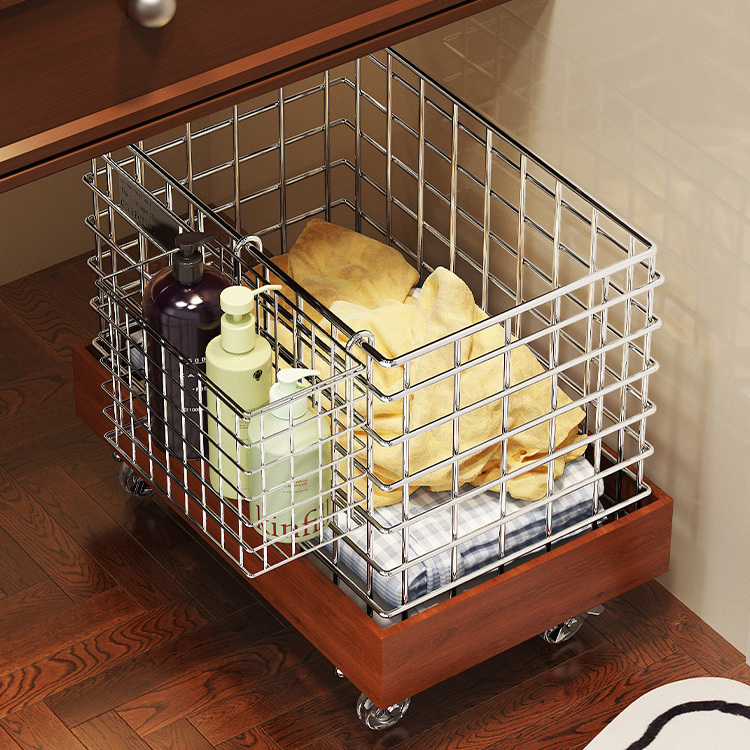 a生柜下脏衣篓洗衣篮浴室置物架