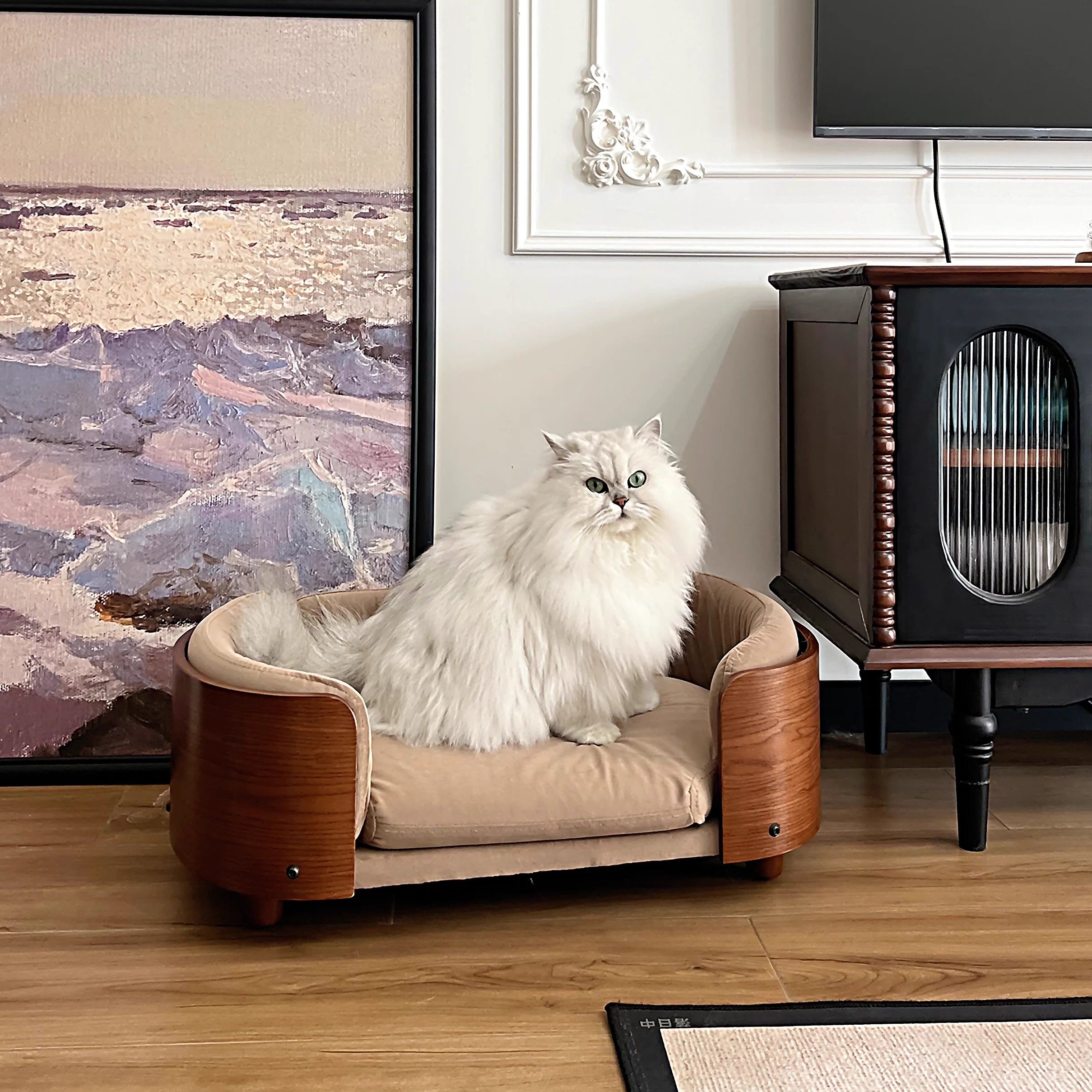 中古风猫窝冬季保暖加厚幼猫小猫宠物垫子可拆洗四季通用猫咪沙发,宠物/宠物食品及用品,猫窝/屋/帐篷/沙发,淘宝优惠券,粉丝福利购,淘宝优惠卷