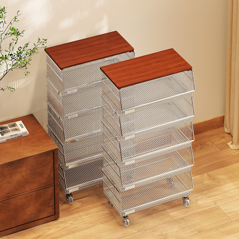 a生厨房蔬菜置物架可移动小推车