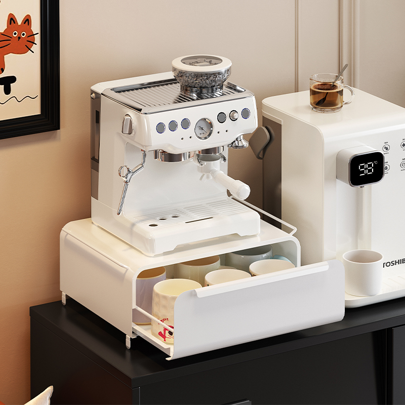 a生咖啡机收纳置物架多功能杯架