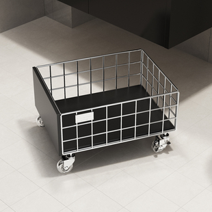 脏衣篮家用洗衣篮浴室洗衣房卫生间可移动小推车大容量衣服收纳篮