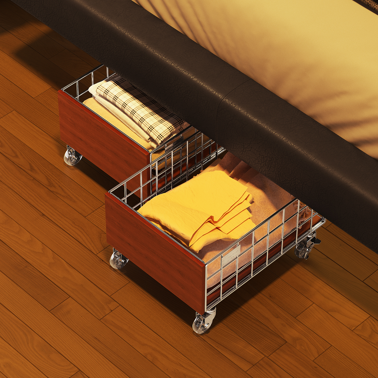 a生脏衣服收纳筐整理衣服小推车