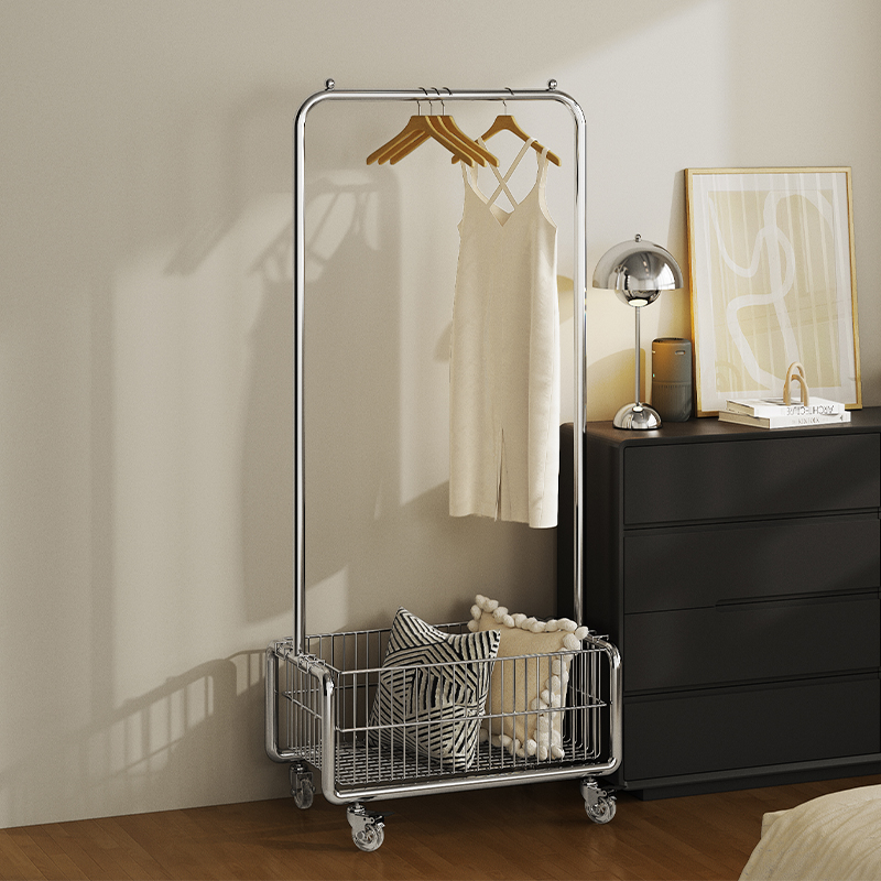 A生移动衣帽架卧室落地挂衣架