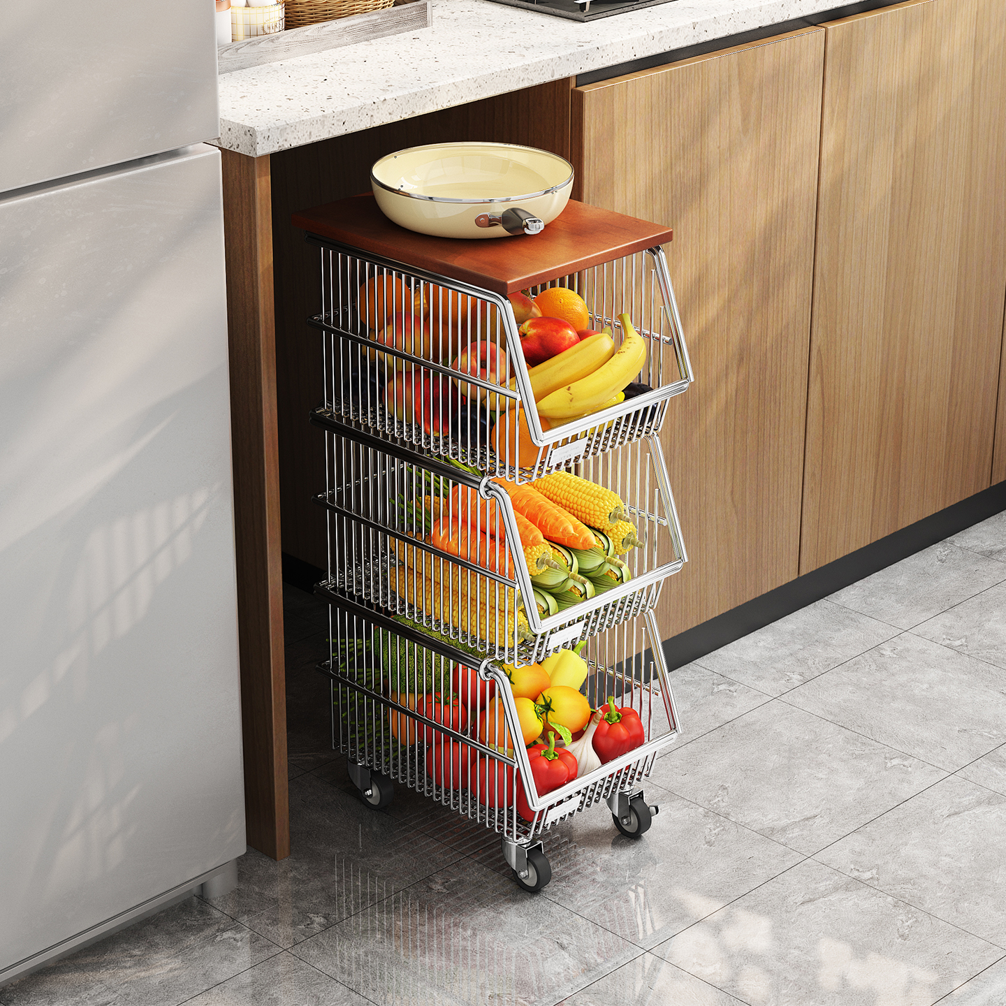 a生橱柜内置物架零食推车窄边柜