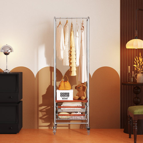 a生中古拉篮衣帽架挂衣架