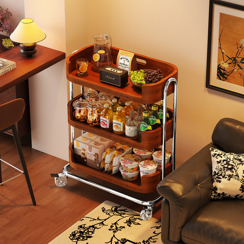 a生客厅沙发边柜零食收纳置物架