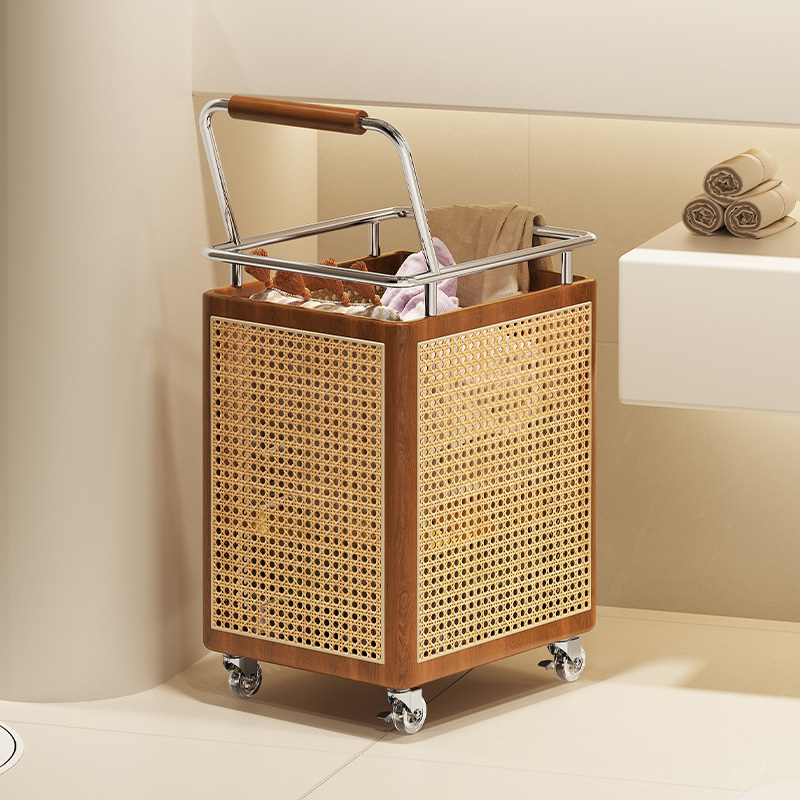 a生脏衣服收纳筐可移动洗衣篮子