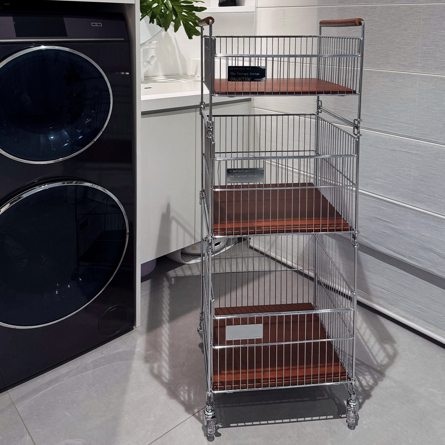 A生新款浴室多层可拆卸脏衣篮子