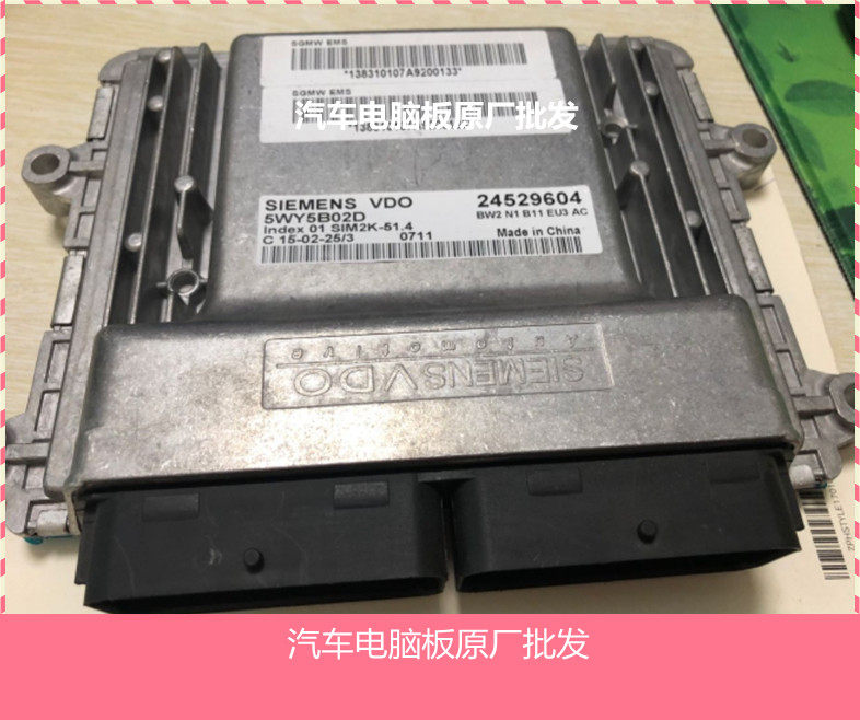 五菱之光发动机电脑板/ECU电路板 5WY5B02D 02C 24529604 原厂