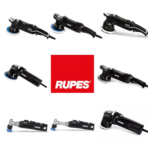 意大利RUPES路贝狮抛光机大脚DA偏心机 5寸15三代 LH19E RO同心机