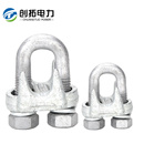 3国标金具 热镀锌卡头钢绞线卡头玛钢卡扣紧固件夹子JK