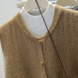 可风各针织马甲510030P42K67.2韩系显白针织马甲女，女装马甲，可风各