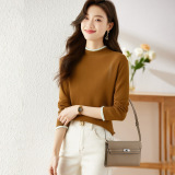 可风各T恤511009P64K102.4木耳领打底衫，女装T恤，可风各