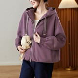 可风各短风衣59008P157K251.2高品质连帽风衣外套，女装风衣，可风各