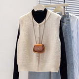 可风各针织马甲510030P42K67.2韩系显白针织马甲女，女装马甲，可风各