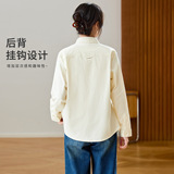 可风各灯芯绒衬衫510531P95K152灯芯绒加厚长袖衬衫，女装衬衫，可风各