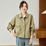 可风各短外套58014P119K190.4老钱风短款外套女，女装短外套，可风各