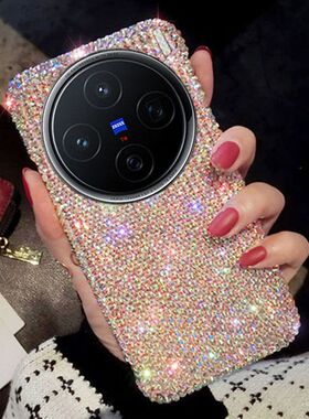 适用于vivoY500i新款手机壳Y300Pro满钻Y200 GT镜头全包y100奢华S50PRO水钻S30Promini防摔y500保护套S19潮流