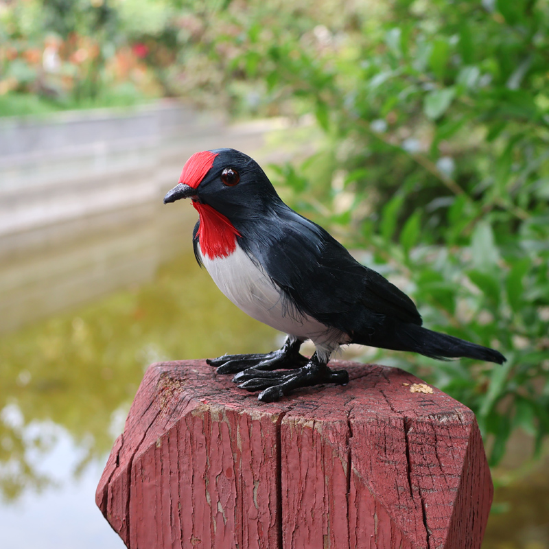 仿真小鸟小燕子居家小摆件模型