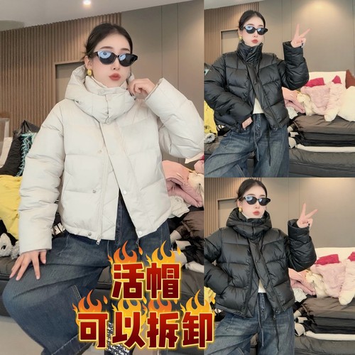 冬季新款加厚保暖过冬活帽棉袄潮