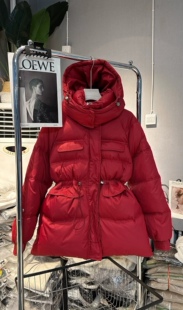 免洗收腰羽绒棉服女时尚加棉欧货2025冬季新款加厚纯色显瘦棉衣潮