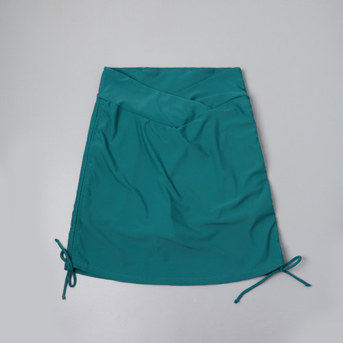 女士高腰泳裙裤时尚防走光